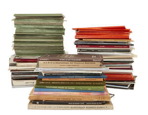 
	
		A group of 76 catalogues comprising of:
		 
		Sothebys, Mobili ed Oggetti DArte, 24th...