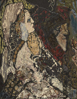 Ernst Eisenmayer,
Austrian/British 19202018-
The Bride, 1954;
oil, household enamel and assemblage...