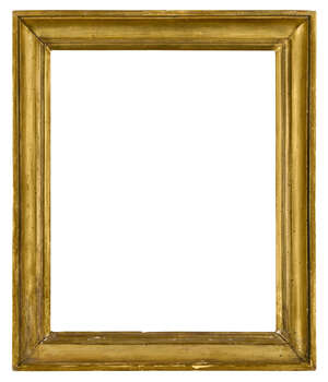 
	
		An Italian Neo-Classical Moulding Frame, 18th century, with cushioned wedge sight, plain...