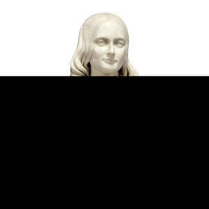 
	
		Sir John Robert Steell, Scottish, 1804-1892, a marble bust of a young woman, dated 1856,...