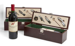 
	
		Two red wine gift sets, comprising Chateau La Fleur-Petrus Pomerol, 1993, and Chateau La...
