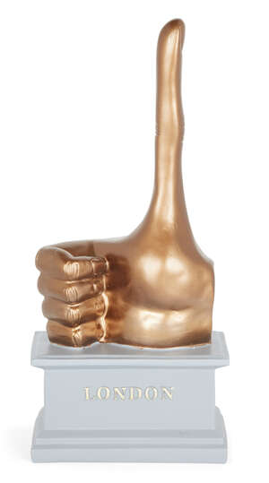 
	
		David Shrigley OBE, 
		British b.1968- 
		 
		Really Good, 2016; 
		polystone multiple,...