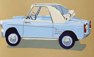 
	
		Nicky Leigh, 
		British b.1960- 
		 
		Car, 2011;
		 
		acrylic on board, signed and...