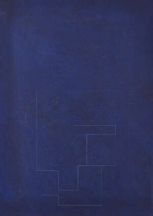 
	
		Robyn Denny, 
		British 1930-2014- 
		Untitled, c.1977; 
		mixed media with gouache,...