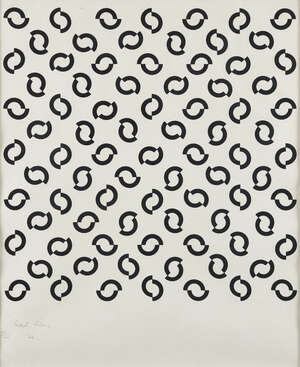 
	
		Bridget Riley CH CBE, 
		British b.1931-
		 
		Untitled, 1966;
		 
		screenprint in...