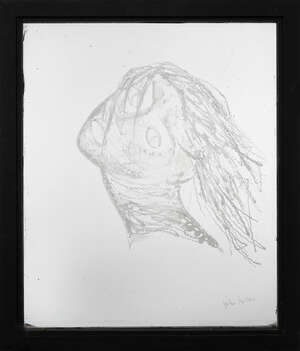 
	
		John Hutton (1906-1978), an engraved glass figurative window
		Wind Nymph, 1961,...
