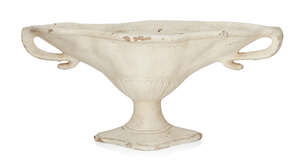 
	
		Constance Spry (1886-1960) for Fulham Pottery, 
		 
		Footed, twin-handled mantel vase,...