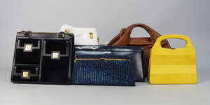 
	
		A collection of ladies handbags, 1950s and later, various designs and makers including...