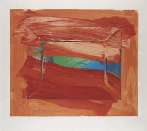 
	
		Sir Howard Hodgkin CH CBE, 
		British 1932-2017- 
		 
		Sky's The Limit, 2003; 
		 
		