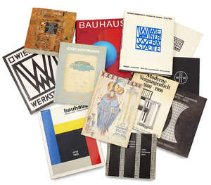 
	
		12 books  Wiener Werkstatte and Bauhaus
		Comprising: Karl Hagenauer: 1928 catalogue...