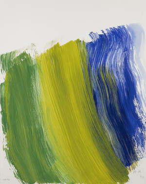 
	
		Sir Howard Hodgkin CH CBE, 
		British 1932-2017- 
		 
		The Road to Rio, 2016; 
		 
		