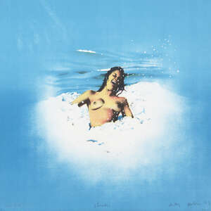 
	
		Anthony Donaldson,
		British b.1939-
		 
		Christine, 1973;
		 
		lithograph in colours...