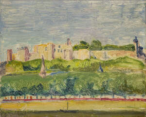 
	
		Jean Hippolyte Marchand, 
		 
		French  1883-1940- 
		 
		Carcassone, 1906;...