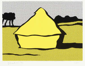 
	
		Roy Lichtenstein,
		American 1923-1997-
		 
		Haystack [C.84] 1969; 
		 
		screenprint...