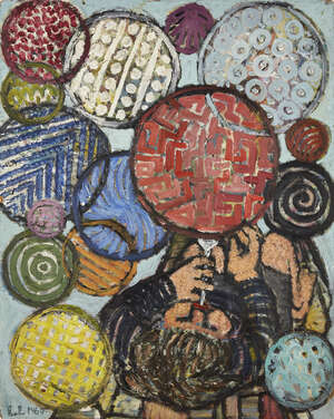
	
		Ernst Eisenmayer, 
		Austrian/British 19202018 - 
		 
		Blowing Bubbles, 1960; 
		 
		