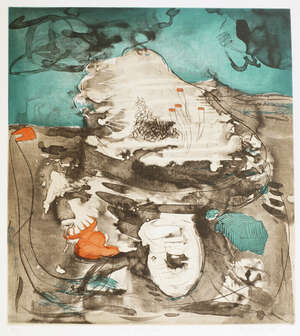 
	
		Maurice Cockrill,
		British 19362013- 
		 
		Song of the Earth, 1998;
		 
		lithograph...