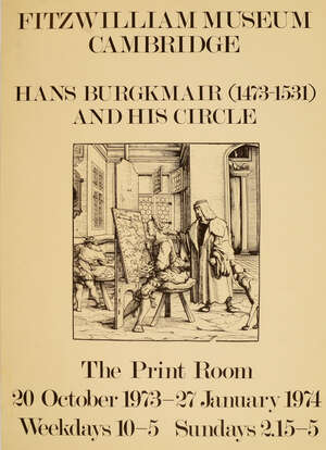 
	
		After Hans Burgkmair the Elder, 
		German 14731531- 
		 
		The Print Room Poster,...