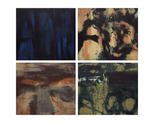 Hughie O'Donoghue, RAIrish/British b.1953-&nbsp;Apollo; Benedict; Marsyas; On the Rapido, from On the...