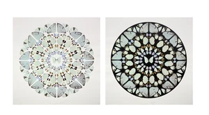Damien Hirst,&nbsp;British b.1965-&nbsp;Psalm: Exaudi Domine and Psalm Benedictus Dominus, 2009;&nbsp;two...