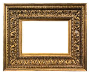 
	
		An English Gilded Composition Carlo Maratta Style Frame, early 19th century, with later...