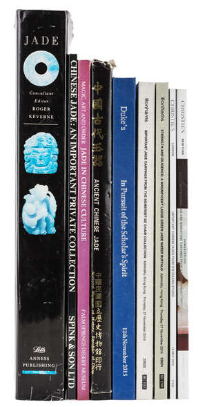 
	
		Nine publications on Chinese jade to include Roger Keverne; Jade, 1991, Magic, Art and...
