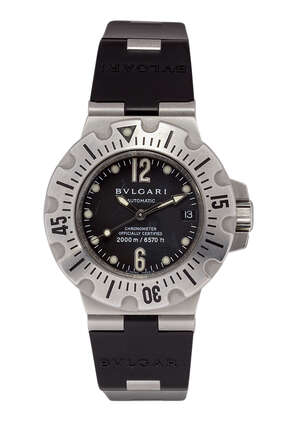 
	
		A stainless steel 'Professional Diagono Scuba' automatic wristwatch, by Bulgari, the matt...