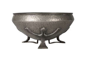 
	
		Liberty & Co pewter bowl after a design by Oliver Baker
		Early 20th Century, Stamped...