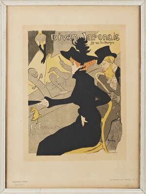 
	
		Henri de Toulouse de Lautrec (1864-1901) 
		Divan Japonais
		Maîtres de l''Affiche, PL....