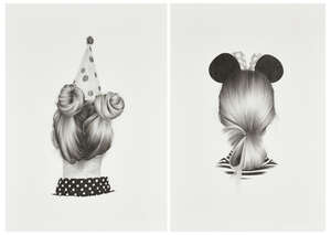 
	
		Nettie Wakefield,
		British b.1987-
		 
		Nichole and Daisy, 2016;
		 
		two giclee...