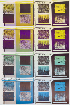 
	
		Dieter Roth,
		Swiss 1930-1998-
		 
		Gesammelte Werke Band 39 Poster;
		 
		offset...