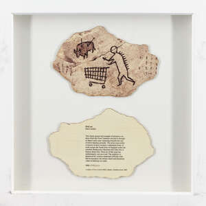 
	
		Banksy,
		British b.1974-
		 
		Peckham Rock Postcard, 2018;
		 
		two identical...