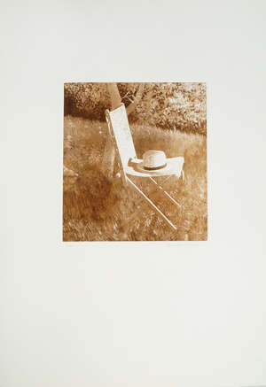 David Tindle RA,
		British b. 1932-
		 
		35 Artists Printmaking, Folio 2, c. 1982;
		 
		aquatint and etching on wove, signed and numbered 8/50, plate 