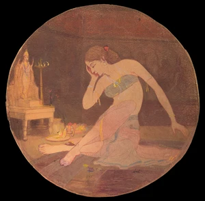 PART II MODERN AND CONTEMPORARY WORKS LOTS 257-316
Attrib. Nandalal Bose (Indian, 1882-1966)