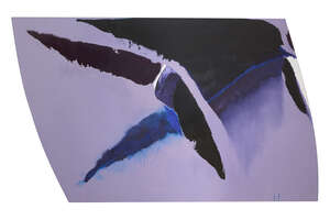 Trevor Bell, 
British 1930-2017 - 
&nbsp;
Windover Nine, 2014-15; 
&nbsp;
mixed media on shaped canvas,...