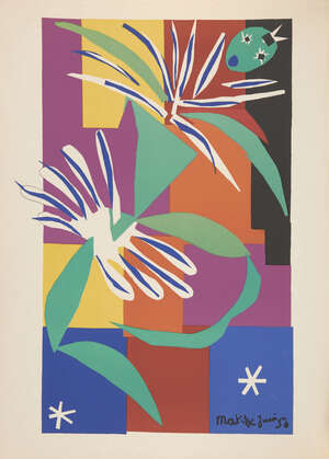 
	
		Henri Matisse, 
		French 1869-1954- 
		 
		Verve Vol. IX, No 35-36, 1958; 
		 
		the...