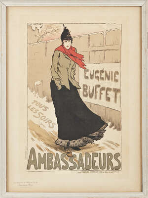 
	
		Luc Metivet (1863-1930/32)
		Ambassadeurs
		Maîtres de l''Affiche, PL. 22, 1896, Chaix...
