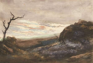
	
		William Lawson, 
		British, late 19th-early 20th century- 
		The Lonely Sentinel; 
		
