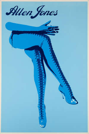 
	
		Allen Jones RA, 
		British b.1937- 
		 
		ORIEL Gallery Poster, c.1975; 
		 
		