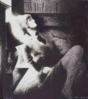 
	
		Adrian George MA AICA,
		British b.1944-
		 
		Untitled, 1986;
		 
		lithograph on wove,...