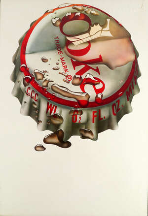 
	
		Michael English, 
		British 1941-2009- 
		 
		Coke, 1970;
		 
		offset lithograph...