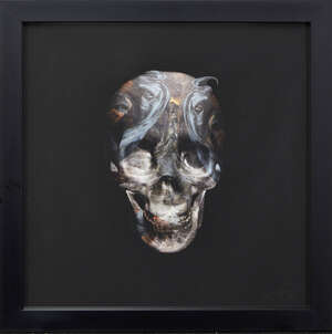 
	
		Magnus Gjoen,
		British 20th century-
		 
		Untitled (Skull), 2014;
		 
		 
		giclee...