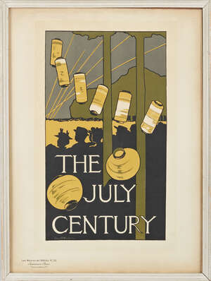 
	
		Chas H. Woodbury (1864-1940)
		The July Century 
		Maîtres de l''Affiche, PL. 32, 1896,...