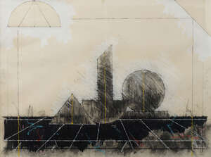 
	
		Michael Kenny RA,
		British 1941-1999-
		 
		Eunoë I;
		 
		pencil, charcoal,...