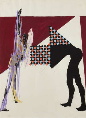 
	
		Patrick Procktor RA, 
		British 1936-2003- 
		 
		The Photographer, 1964; 
		 
		pastel,...
