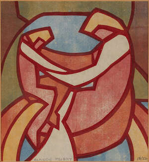 
	
		Claude Flight, 
		British 1881-1955- 
		 
		Mother and Child [Coppel CF 33], c.1929;...