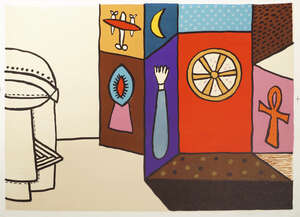 
	
		Alan Davie HRSA CBE,
		Scottish 19202014-
		 
		Magic Picture No.2, 1978;
		 
		