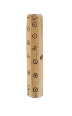 
	
		A six-sided ivory dice, Mughal India, 18th century, 8cm. long 

	


