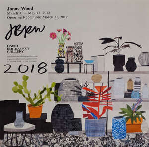 
	
		Jonas Wood, 
		American b. 1977-
		 
		Jonas Wood, 2012
		 
		offset lithographic...