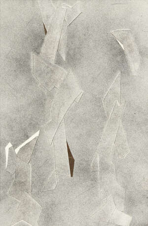 Hans Richter,
		German 1888 1976-
		 
		Untitled;
		 
		mixed media and spray paint on canvas, 60 x 39.5cm (ARR)
		 
		Provenance: Hans Richter Estat
