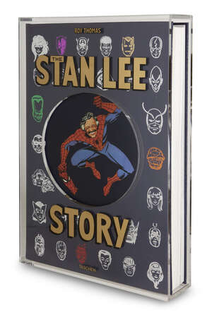 
	
		Stan Lee and Roy Thomas, 
		American 1922-2018 and b.1940- 
		 
		Stan Lee Story...